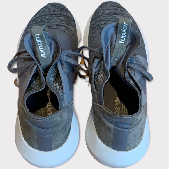 adidas Originals Tubular Defiant Marathon 
Running Shoes/Sneakers in Grey Size 6 - Picture 5 of 9